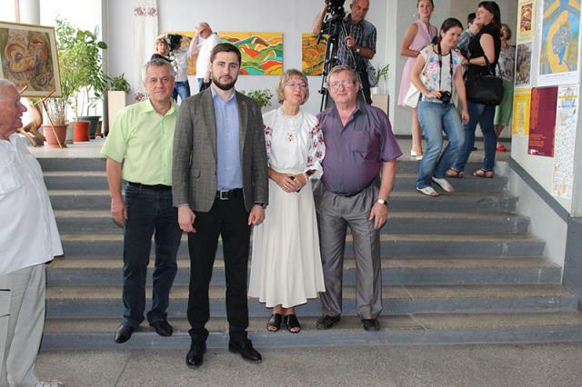 Урочисте відкриття виставки Ірини Гресик