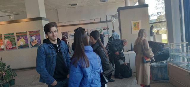 На відкритті виставки