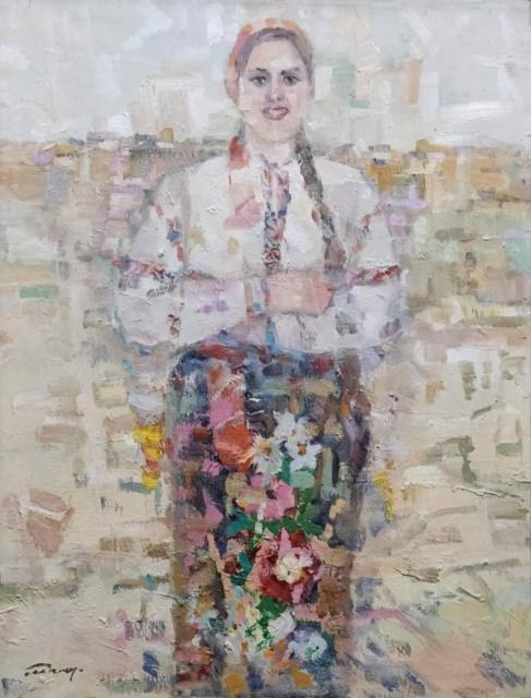 "Молодиця" п.о 80х60, 2014