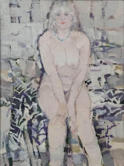 "Білявка" п.о 76х90, 2017