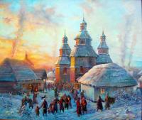 "Різдво на Січі", 2014, п.о.