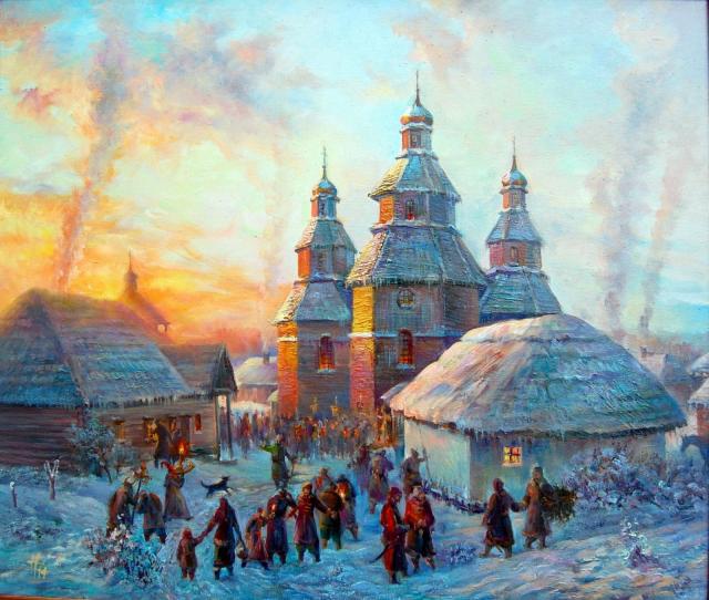"Різдво на Січі", 2014, п.о.