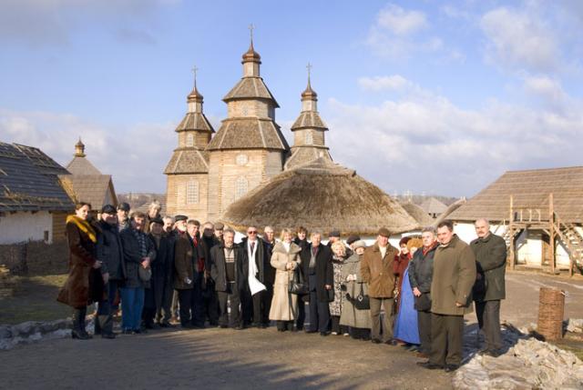 Гості ЗОНСХУ на комплексі Запорозька Січ