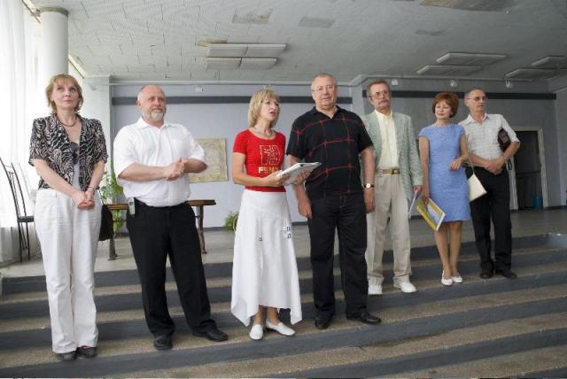 відкриття звітної виставки пленеру