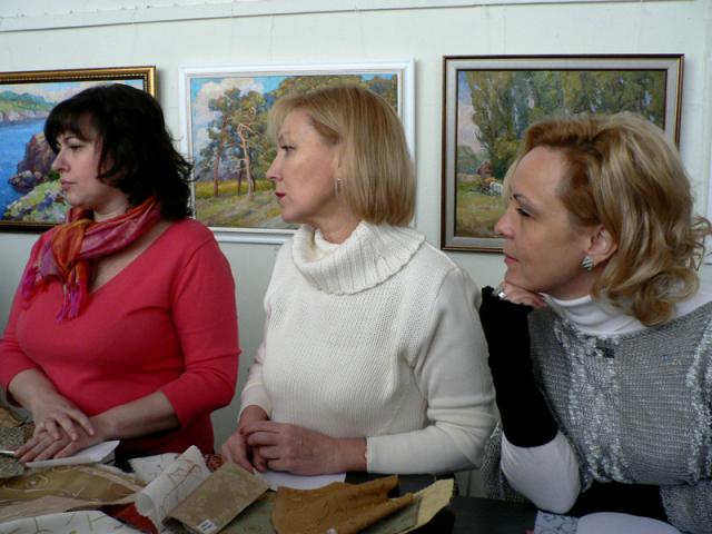 Учасниці майстер-класу - відомі жінки Запоріжжя
