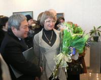 Олександр Сін та Ірина Гресик на урочистому  відкритті