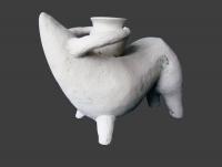 Дощовий бик. 2008, шамот, поливи.