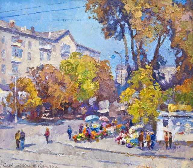 Квітковий базар.2010